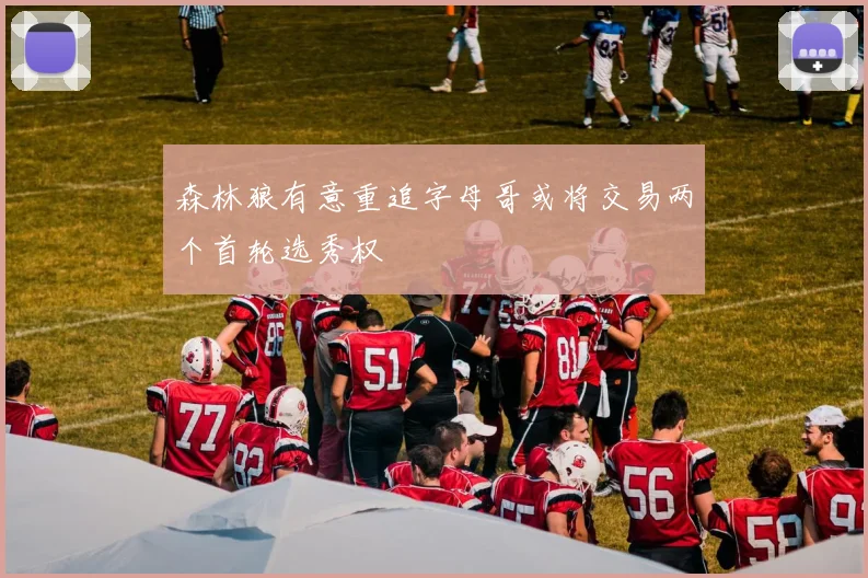 森林狼有意重追字母哥或将交易两个首轮选秀权